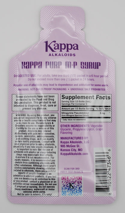 🔥🆕🔥Kappa Purp MP Syrup Shot (15 mg)